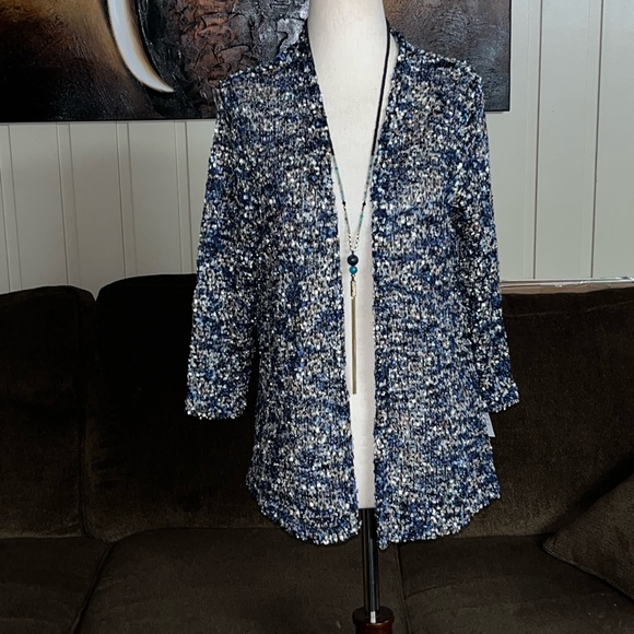 Alfred Dunner • Size Small (P) • Cardigan • Sweater • Blue • New W/ Tags - Picture 4 of 16
